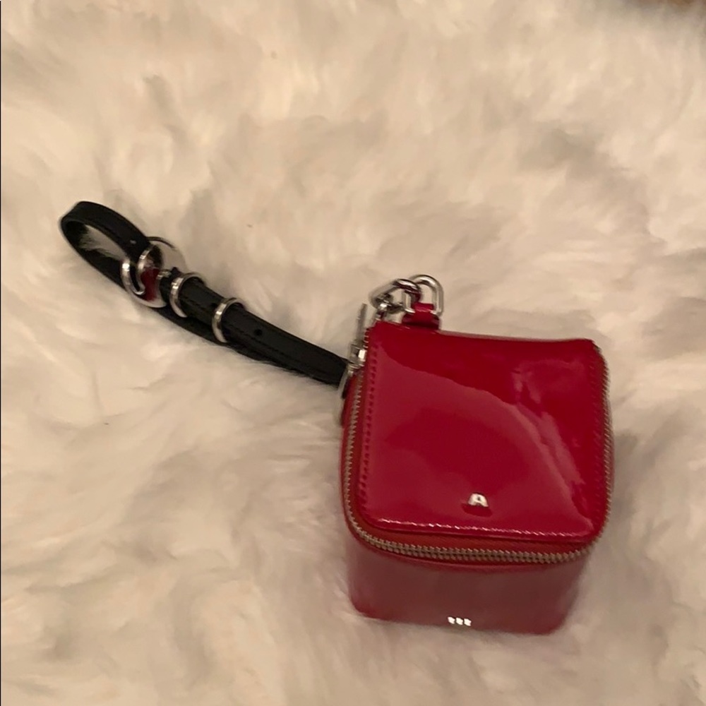 New  Alexander Wang Cube Wristlet Rare and…